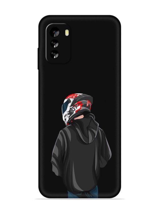 Motorcycle Rider Embossed Soft Silicone Case for Nokia G60 (5G) Zapvi