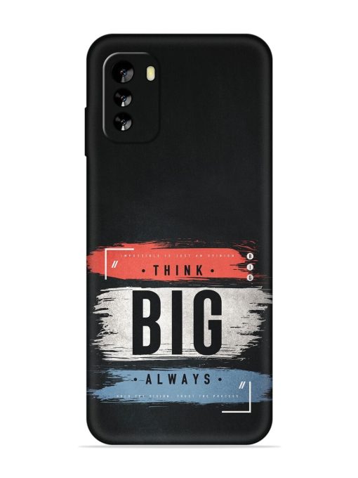 Think Big Always Embossed Soft Silicone Case for Nokia G60 (5G) Zapvi