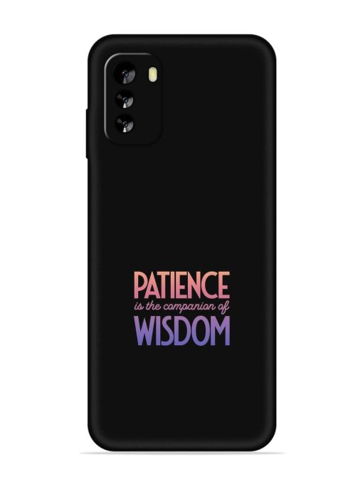 Patience Is The Embossed Soft Silicone Case for Nokia G60 (5G)