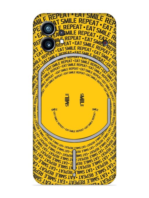 Smiley Embossed Soft Silicone Case for Nothing Phone 1