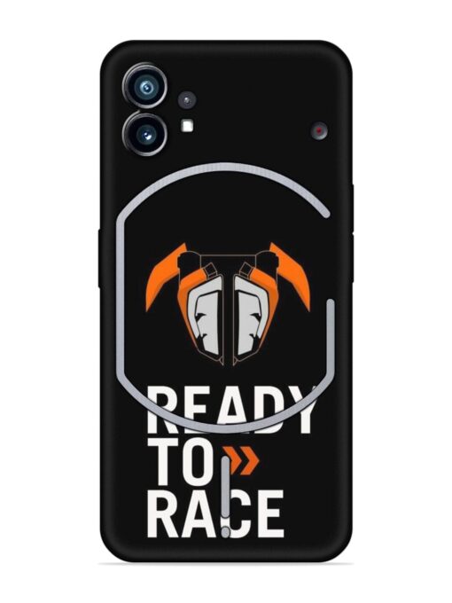 Ready To Race Embossed Soft Silicone Case for Nothing Phone 1