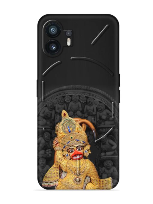 Indian Gold Hanuman Embossed Soft Silicone Case for Nothing Phone 2