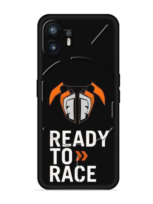 Ready To Race Embossed Soft Silicone Case for Nothing Phone 2