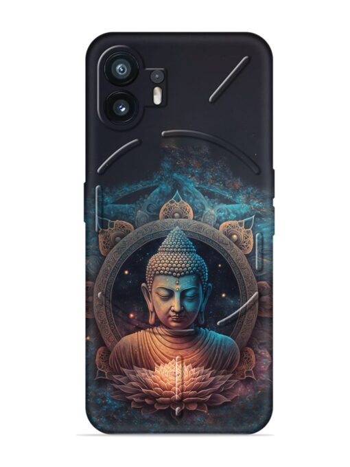 Gautam Buddha Embossed Soft Silicone Case for Nothing Phone 2