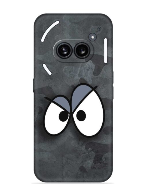 Big Eyes Night Mode Embossed Soft Silicone Case for Nothing Phone 2A Zapvi