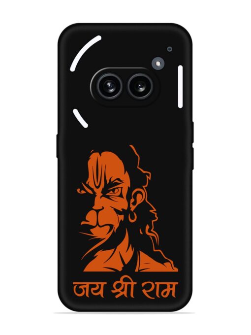 Angry Hanuman Embossed Soft Silicone Case for Nothing Phone 2A Zapvi