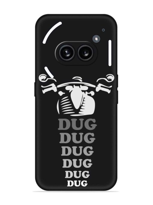 Dug Dug Dug Embossed Soft Silicone Case for Nothing Phone 2A