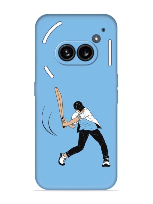 Cricket Gully Boy Embossed Soft Silicone Case for Nothing Phone 2A Zapvi