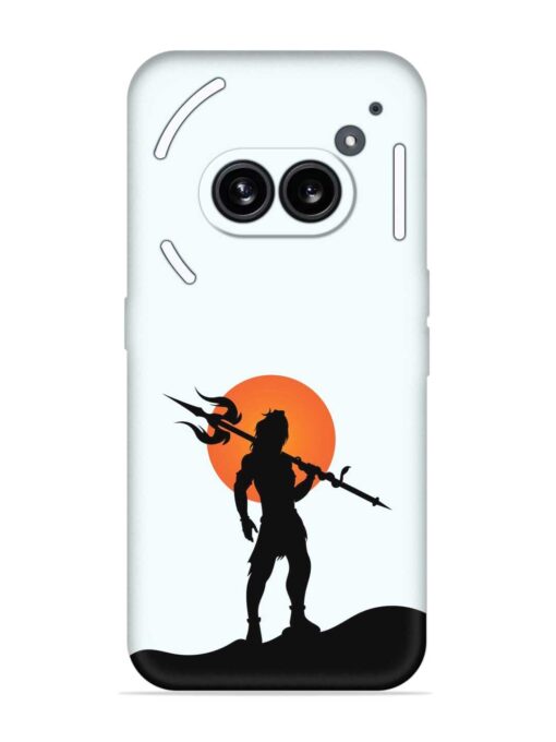 Lord Mahadev Trendy Embossed Soft Silicone Case for Nothing Phone 2A Zapvi