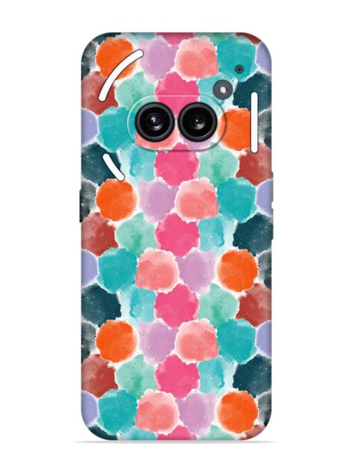 Colorful Seamless Pattern Embossed Soft Silicone Case for Nothing Phone 2A Zapvi