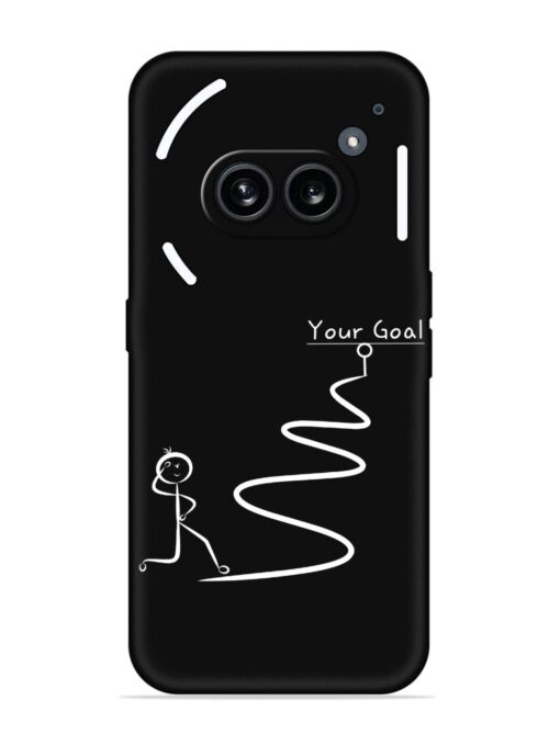 Your Goal Embossed Soft Silicone Case for Nothing Phone 2A Zapvi