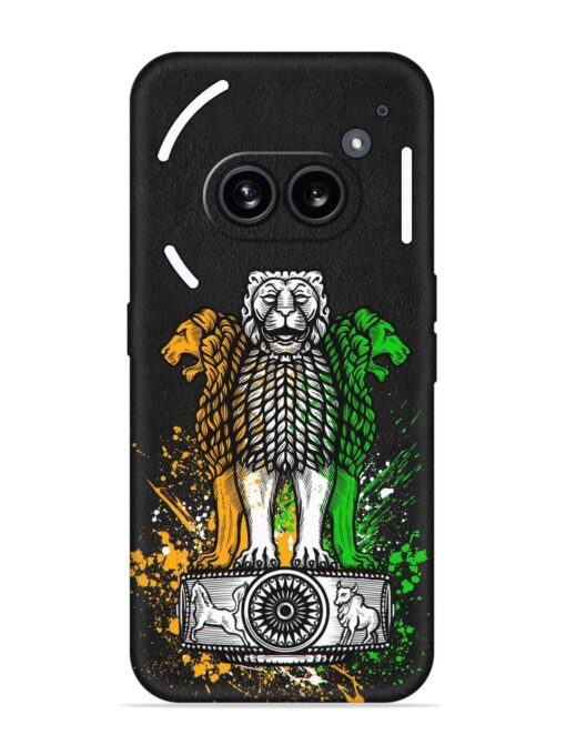 Pillars Of Ashoka Embossed Soft Silicone Case for Nothing Phone 2A Zapvi