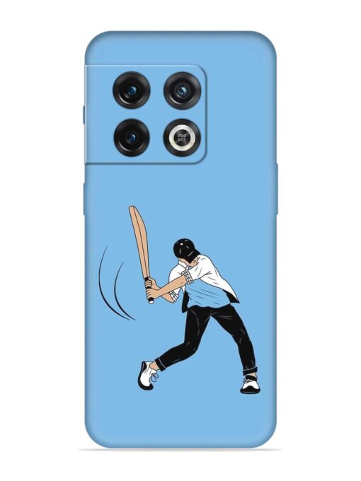 Cricket Gully Boy Embossed Soft Silicone Case for Oneplus 10 Pro (5G) Zapvi