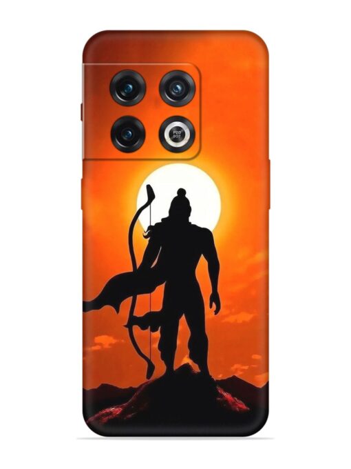 Shree Ram Embossed Soft Silicone Case for Oneplus 10 Pro (5G) Zapvi