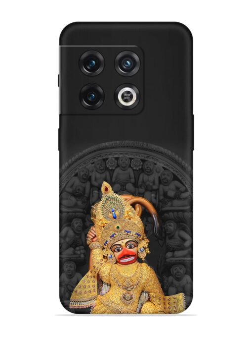 Indian Gold Hanuman Embossed Soft Silicone Case for Oneplus 10 Pro (5G) Zapvi