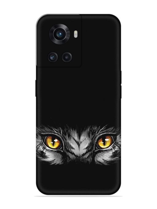 Scary Eye Embossed Soft Silicone Case for Oneplus 10R (5G) Zapvi