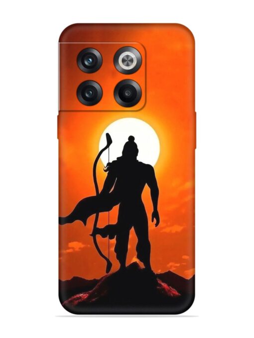 Shree Ram Embossed Soft Silicone Case for Oneplus 10T (5G) Zapvi