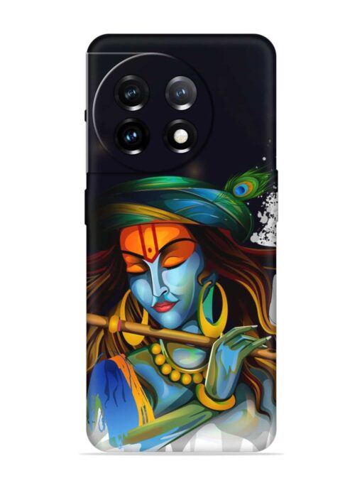 Krishna Art Embossed Soft Silicone Case for Oneplus 11 (5G)