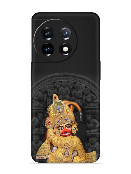 Indian Gold Hanuman Embossed Soft Silicone Case for Oneplus 11 (5G) Zapvi