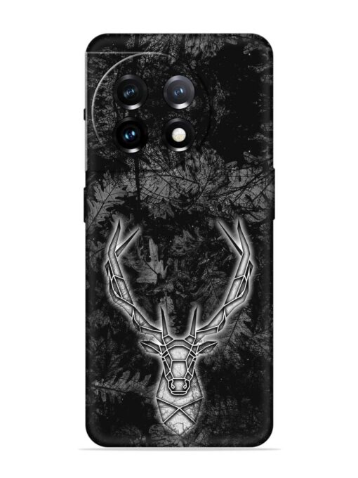 Ancient Deer Embossed Soft Silicone Case for Oneplus 11 (5G) Zapvi