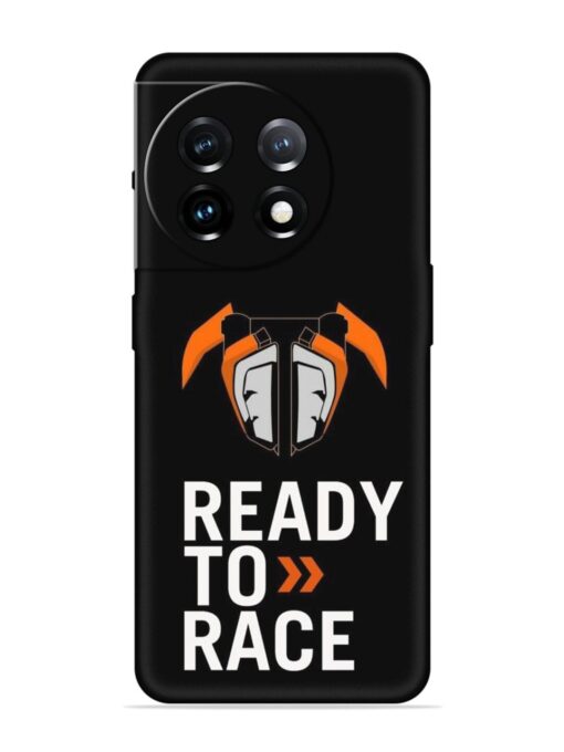 Ready To Race Embossed Soft Silicone Case for Oneplus 11 (5G)