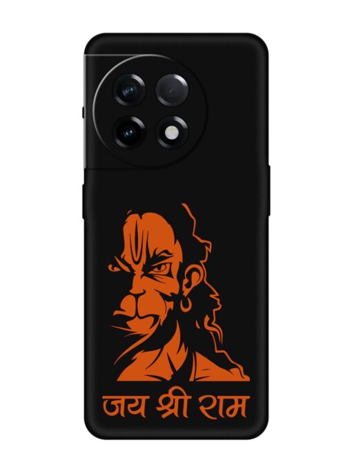 Angry Hanuman Embossed Soft Silicone Case for Oneplus 11R (5G) Zapvi