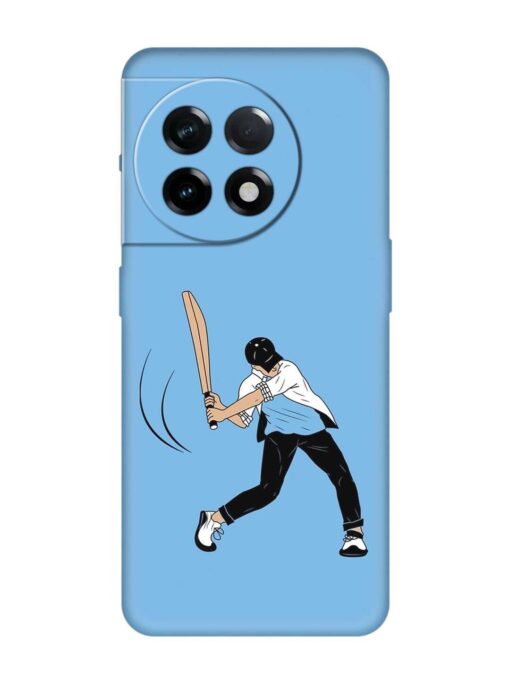 Cricket Gully Boy Embossed Soft Silicone Case for Oneplus 11R (5G) Zapvi