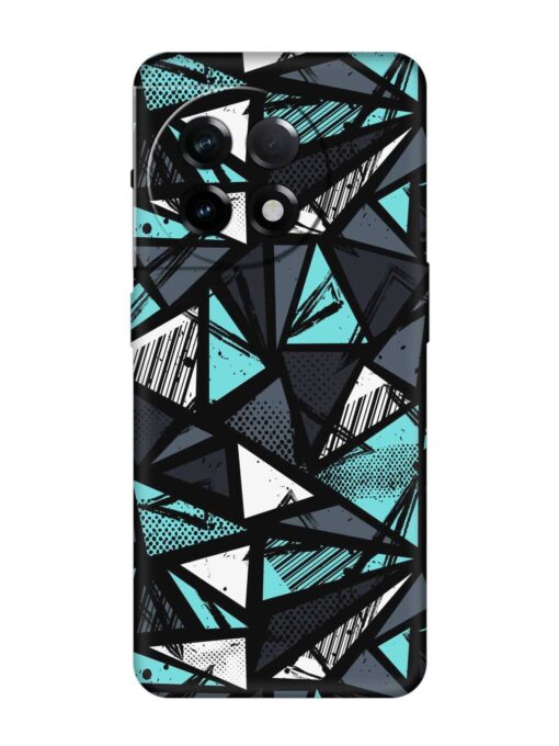 Abstract Seamless Embossed Soft Silicone Case for Oneplus 11R (5G) Zapvi