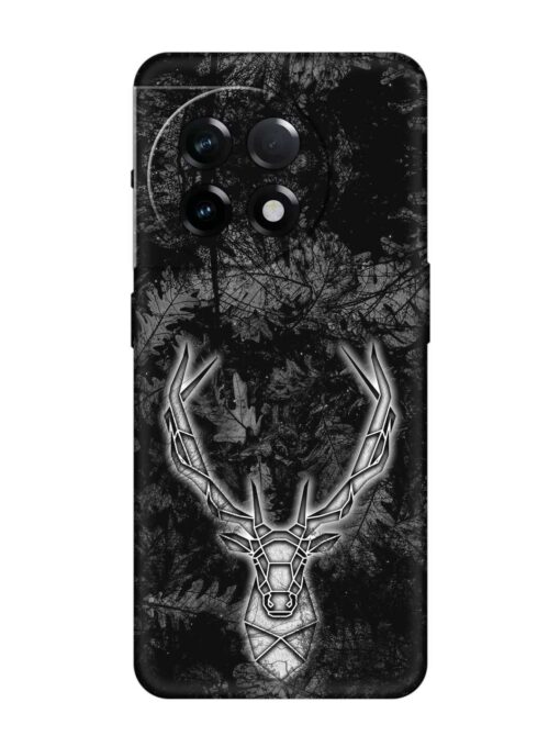 Ancient Deer Embossed Soft Silicone Case for Oneplus 11R (5G) Zapvi