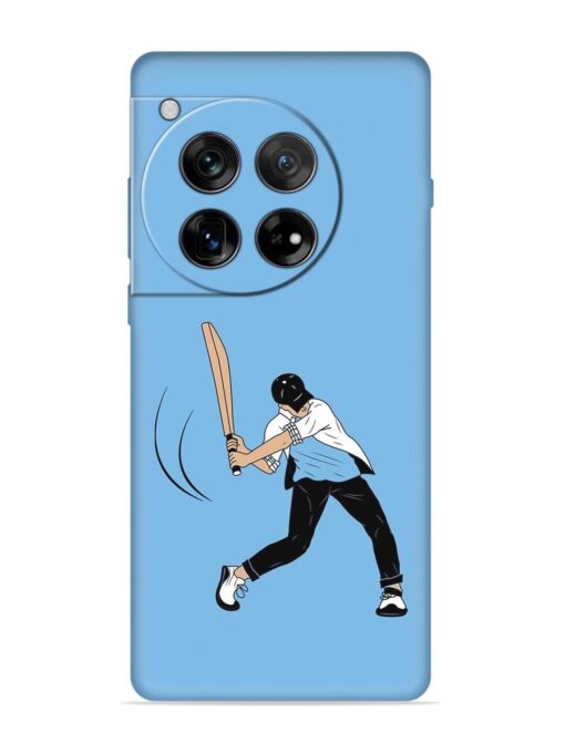 Cricket Gully Boy Embossed Soft Silicone Case for Oneplus 12 (5G) Zapvi