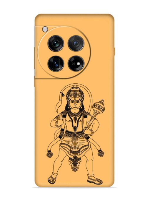 Indian God Hanuman Embossed Soft Silicone Case for Oneplus 12 (5G)