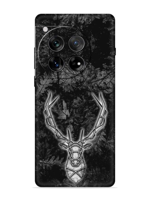 Ancient Deer Embossed Soft Silicone Case for Oneplus 12 (5G)