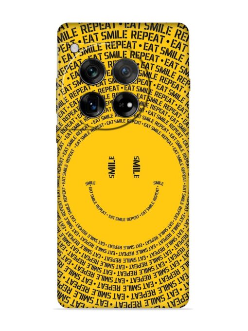 Smiley Embossed Soft Silicone Case for Oneplus 12 (5G)