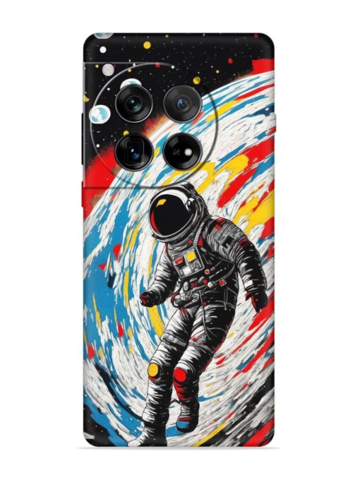 Astronaut Art Embossed Soft Silicone Case for Oneplus 12 (5G)