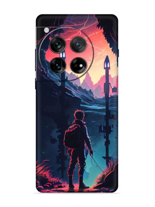 Cgs Artwork Embossed Soft Silicone Case for Oneplus 12 (5G)