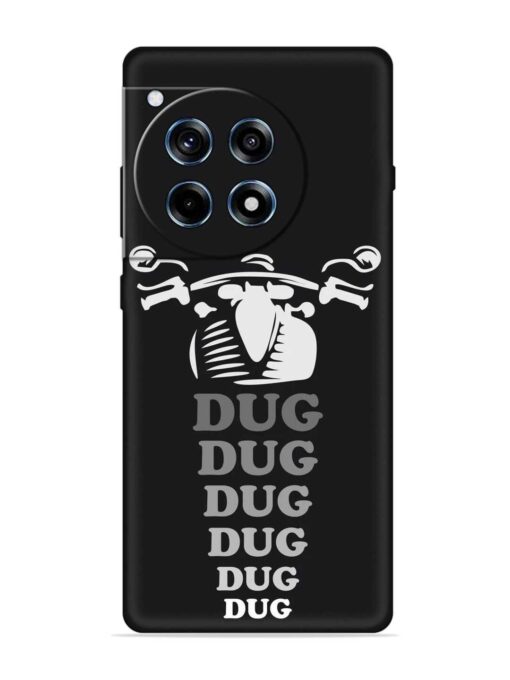 Dug Dug Dug Embossed Soft Silicone Case for Oneplus 12R (5G)