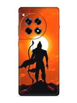 Shree Ram Embossed Soft Silicone Case for Oneplus 12R (5G)