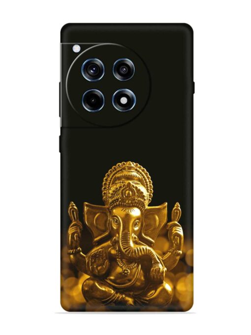 Lord Ganesha Indian Festival Embossed Soft Silicone Case for Oneplus 12R (5G) Zapvi