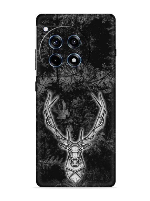 Ancient Deer Embossed Soft Silicone Case for Oneplus 12R (5G) Zapvi