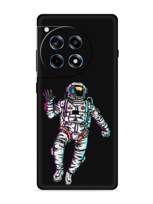 Spaceman Embossed Soft Silicone Case for Oneplus 12R (5G) Zapvi