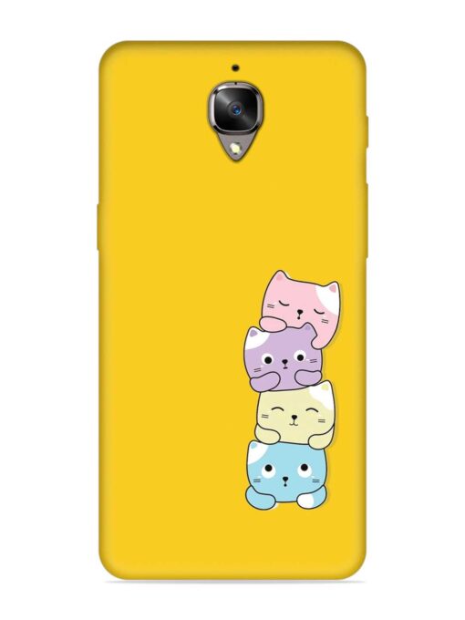 Cartoon Anime Embossed Soft Silicone Case for Oneplus 3 Zapvi