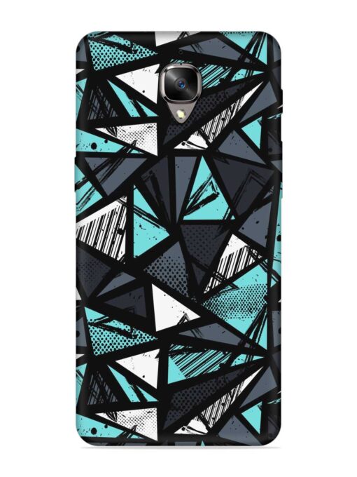 Abstract Seamless Embossed Soft Silicone Case for Oneplus 3 Zapvi