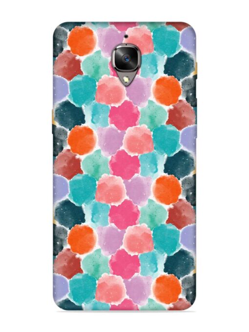 Colorful Seamless Pattern Embossed Soft Silicone Case for Oneplus 3 Zapvi