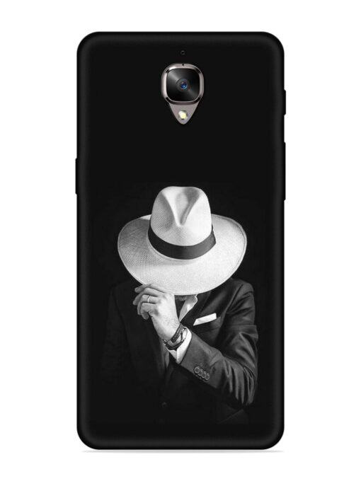 Men Under Hat Embossed Soft Silicone Case for Oneplus 3 Zapvi