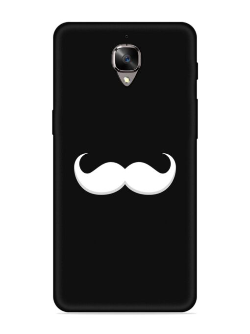 Mustache Vector Embossed Soft Silicone Case for Oneplus 3 Zapvi