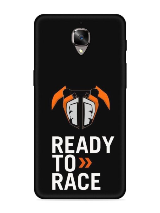 Ready To Race Embossed Soft Silicone Case for Oneplus 3 Zapvi