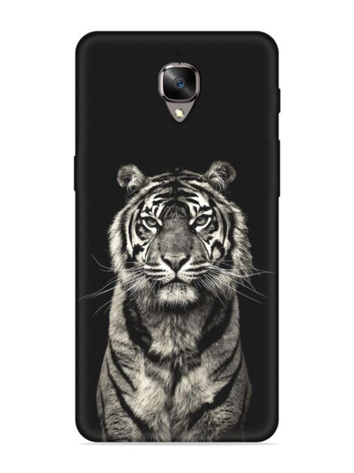 Tiger Art Embossed Soft Silicone Case for Oneplus 3 Zapvi