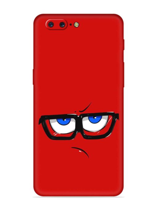 Rad Angry Face Embossed Soft Silicone Case for Oneplus 5 Zapvi