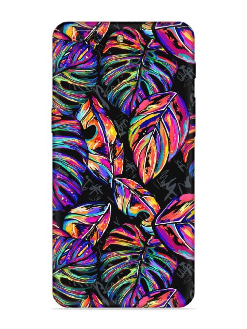 Tropical Seamless Vector Embossed Soft Silicone Case for Oneplus 5 Zapvi