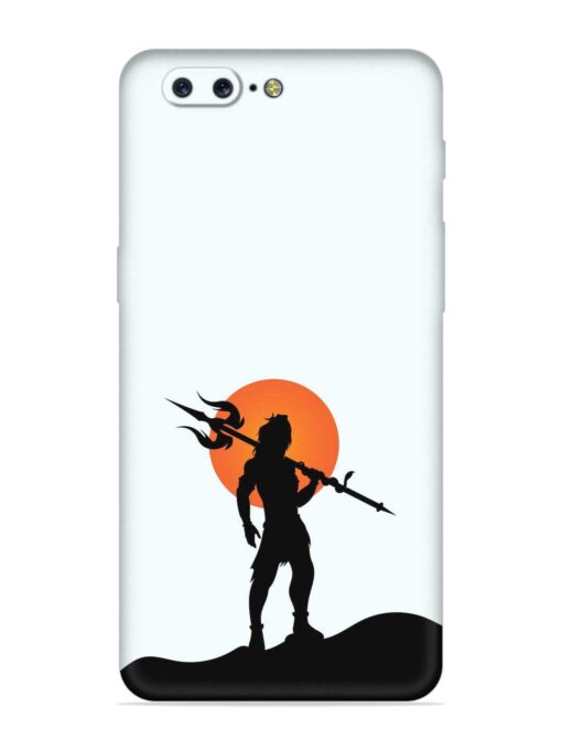 Lord Mahadev Trendy Embossed Soft Silicone Case for Oneplus 5